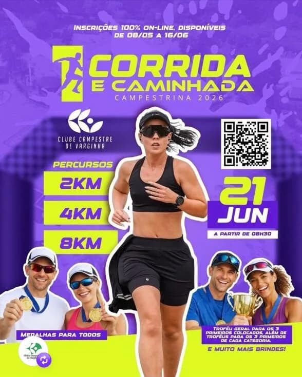 1ª Corrida e Caminhada Campestrina
