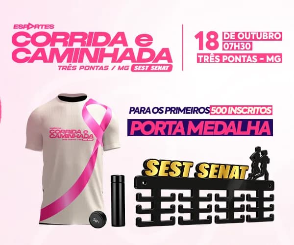 Corrida e Caminhada Sest Senat - Três Pontas