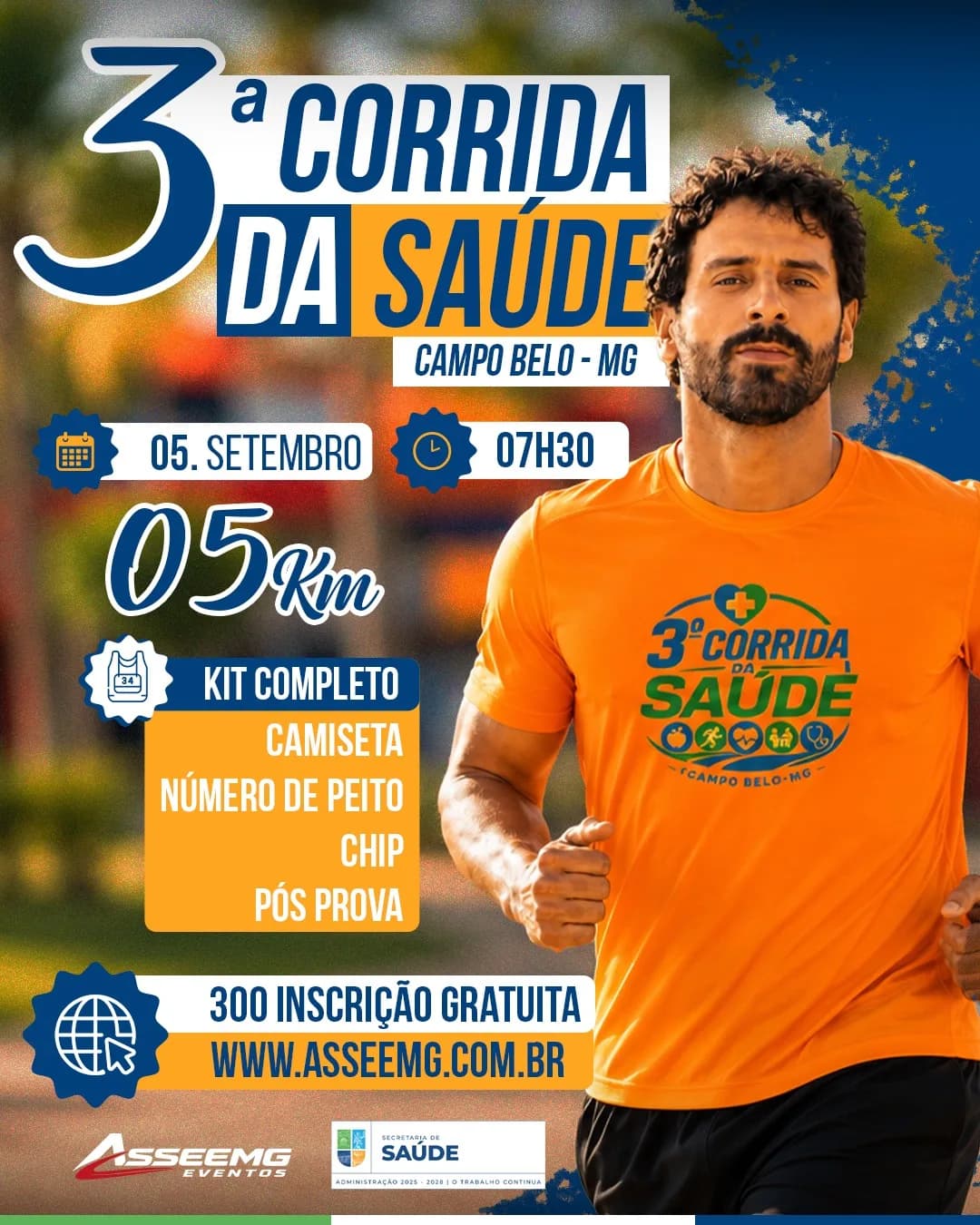 3ª Corrida da Feira da Saúde - Campo Belo-MG
